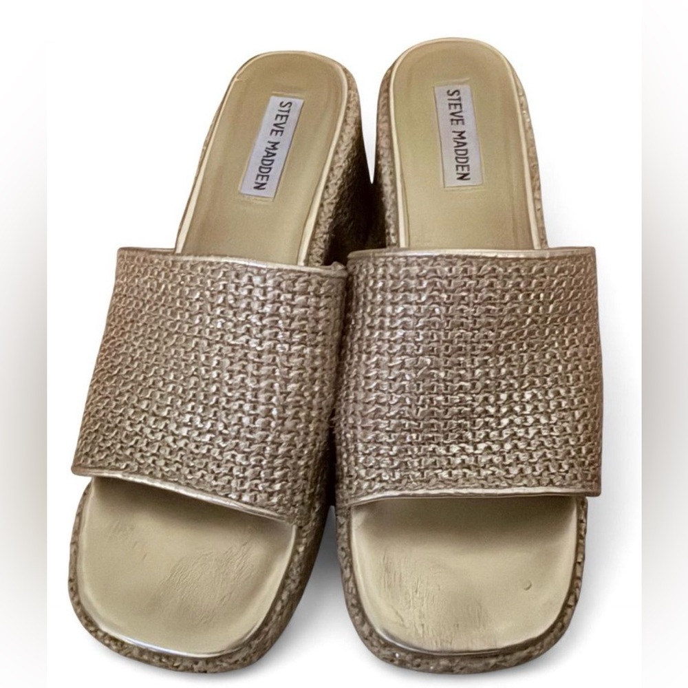 Steve Madden Reign Platform Mule size 9